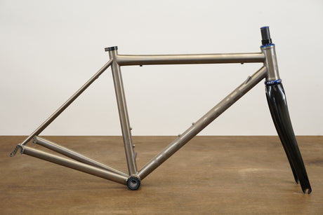 52cm Dean El Diente Di2 Titanium Carbon Rim Brake Frameset