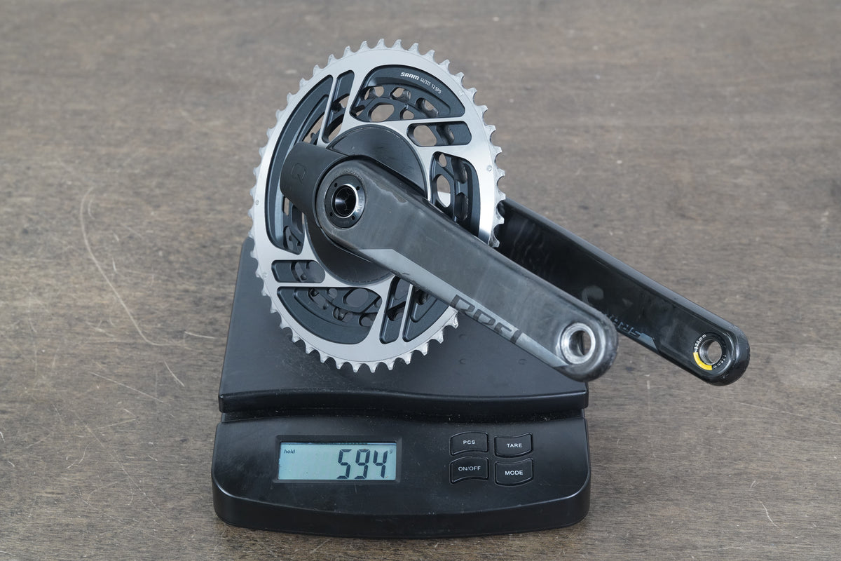 175mm 46/33T DUB SRAM Red AXS D1 Quarq 12 Speed Power Meter Crankset 594g