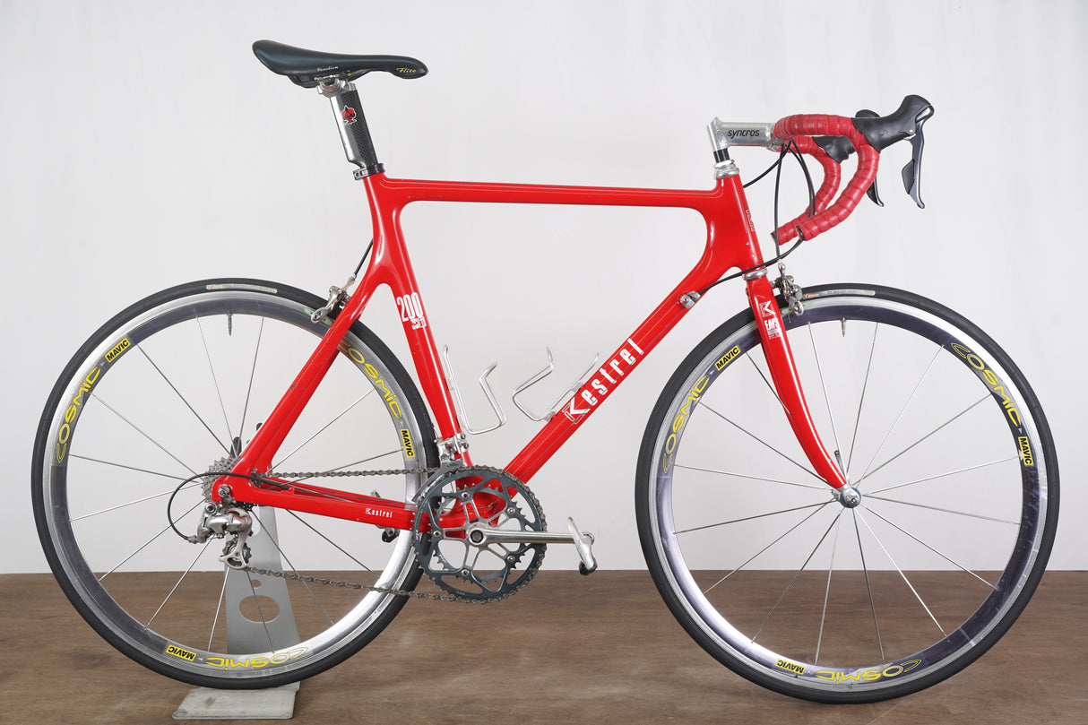 56cm Kestrel 200 SCi Shimano Sora/Ultegra 9 Speed Carbon Rim Road Bike