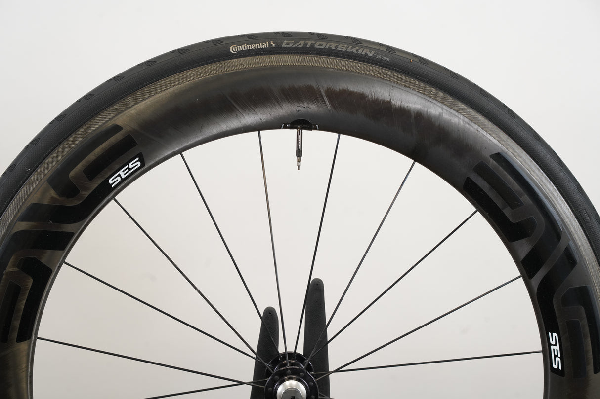 *Damaged* ENVE 7.8 Gen 2 Chris King R45 Carbon Clincher Rim Wheelset 11 Speed