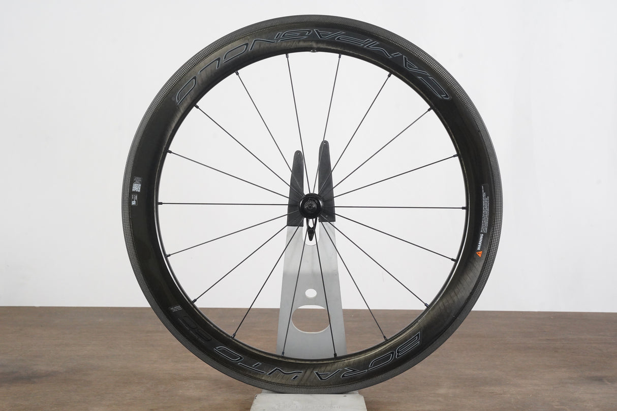 FRONT Campagnolo Bora WTO 60 Carbon Tubeless Clincher Rim Brake Wheel