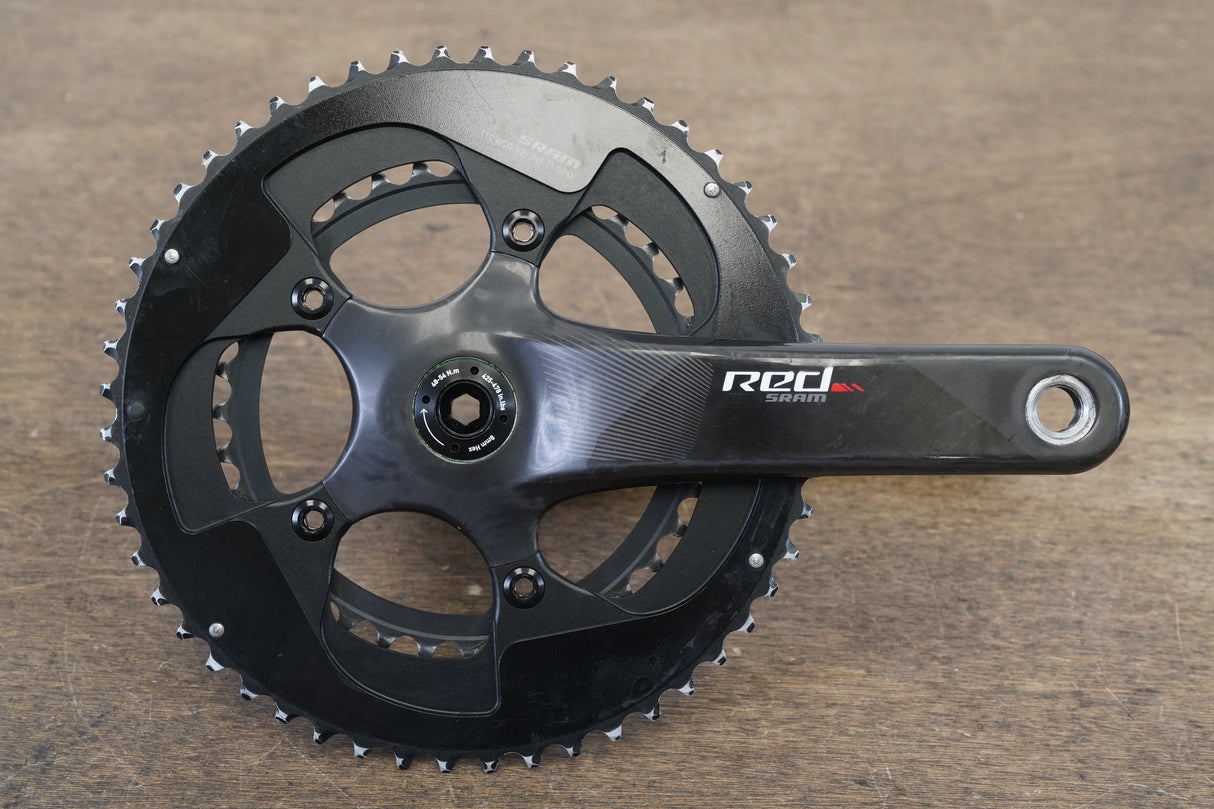 170mm 52/36T BB30 SRAM Red 22 Carbon Crankset 541g