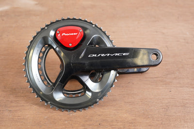 172.5mm 50/34T Shimano Dura-Ace FC-R9100 Pioneer Dual Sided Power Meter Crankset