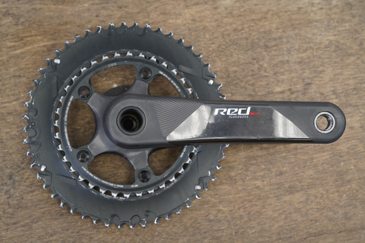 170mm 52/36T BB30 SRAM Red 22 Carbon Crankset 541g