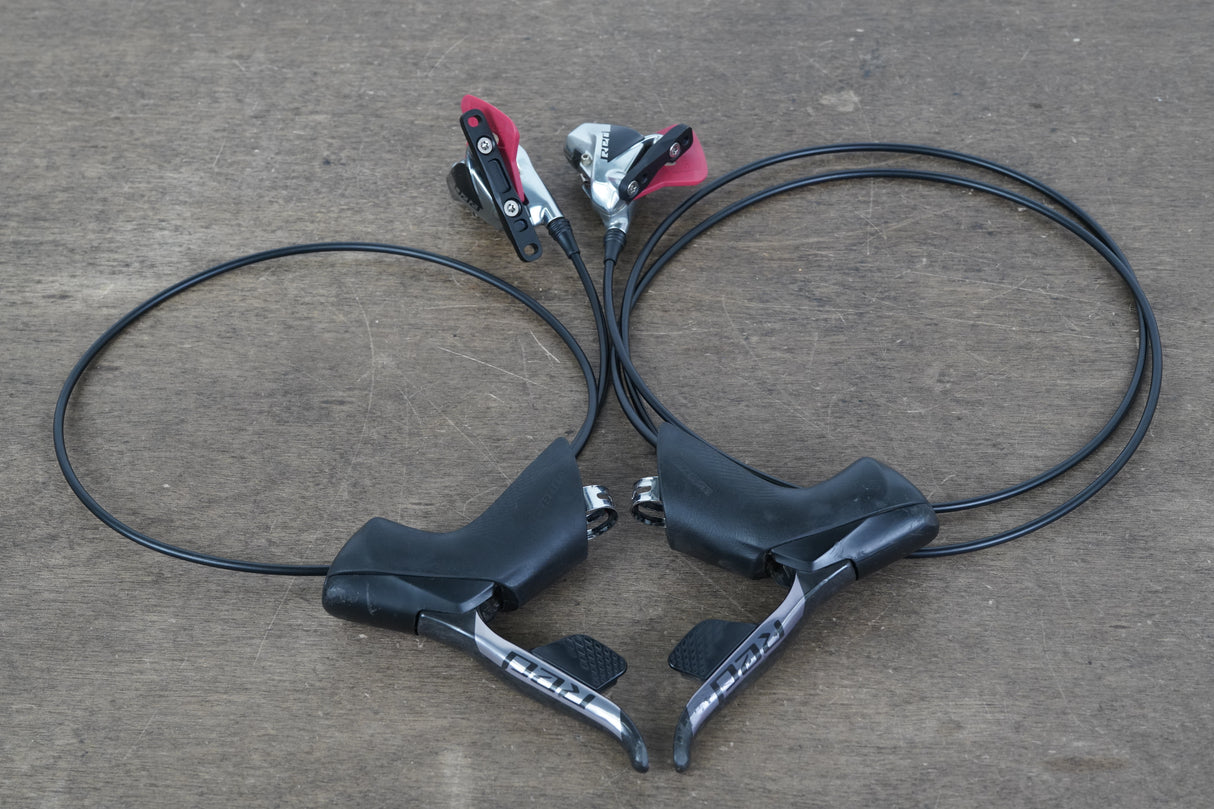 SRAM Red eTap AXS D1 HRD 12 Speed Wireless Electronic Disc Brake Shifters + Calipers