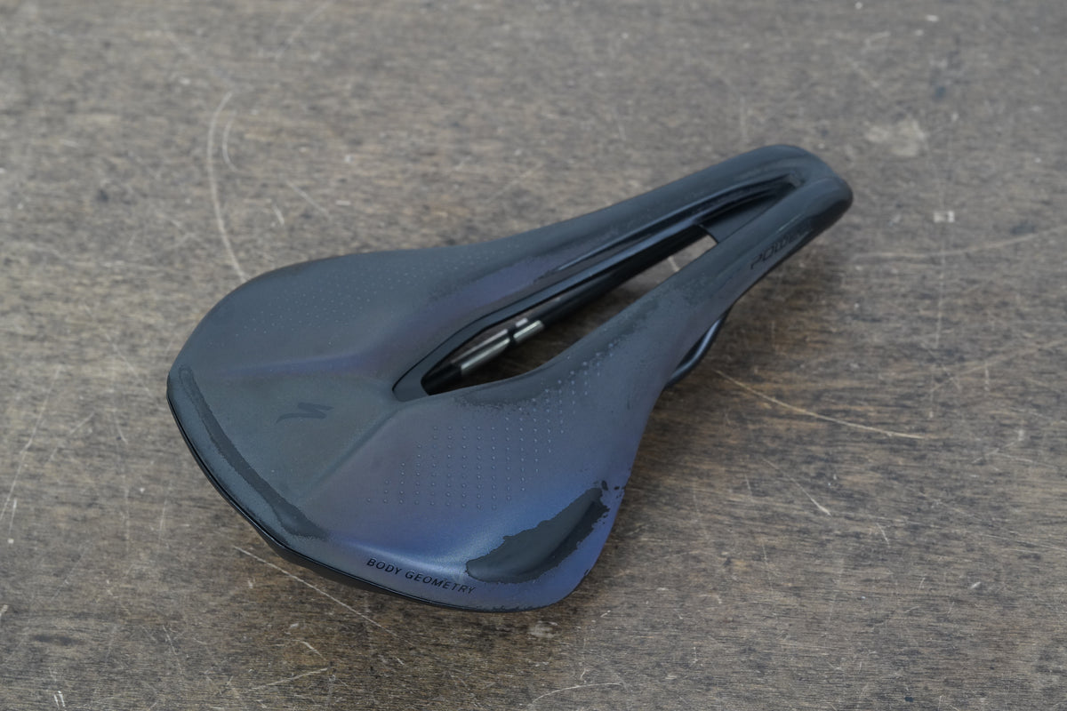 143mm Specialized Power Expert Titanium Rail Road Saddle 231g