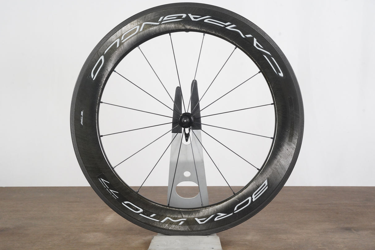 FRONT Campagnolo Bora WTO 77 Carbon Tubeless Clincher Rim Brake Wheel