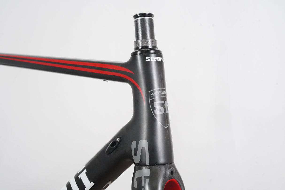 56cm Stradalli R7 Red Seven Carbon Rim Brake Frameset