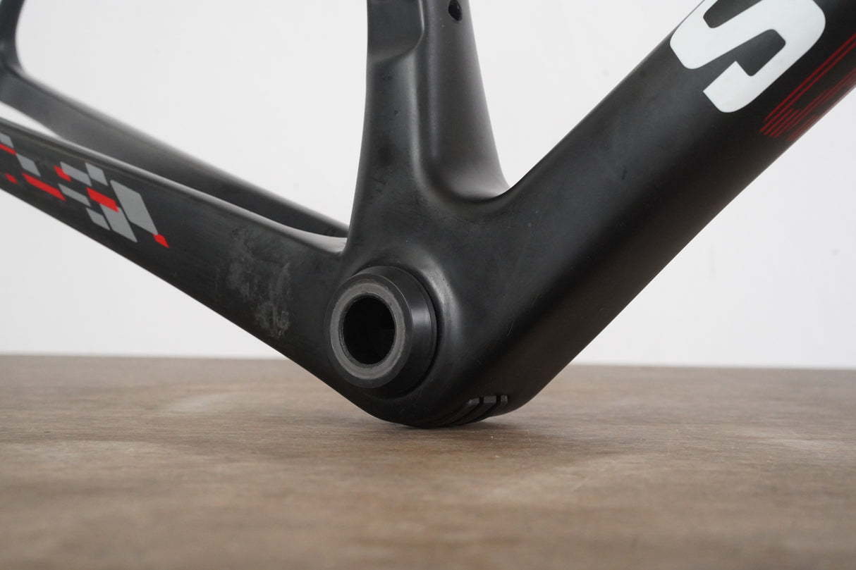 56cm Stradalli R7 Red Seven Carbon Rim Brake Frameset