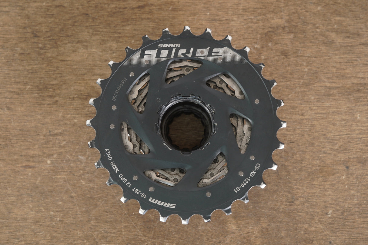 10-28T SRAM Force AXS CS-XG-1270-D1 12 Speed Road Cassette 237g
