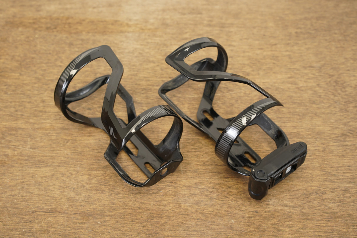 (2) Specialized Zee II Side Loader Water Bottle Cages + Tool 165g