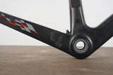 56cm Stradalli R7 Red Seven Carbon Rim Brake Frameset