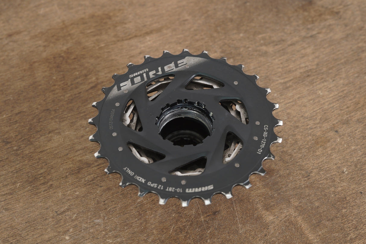 10-28T SRAM Force AXS CS-XG-1270-D1 12 Speed Road Cassette 237g