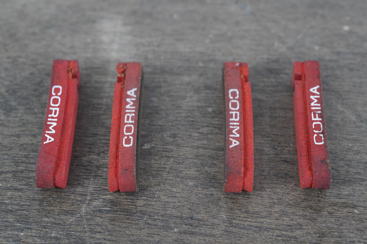 (2 Pairs) Corima Cork Carbon Brake Pads Shimano/SRAM Road Bike