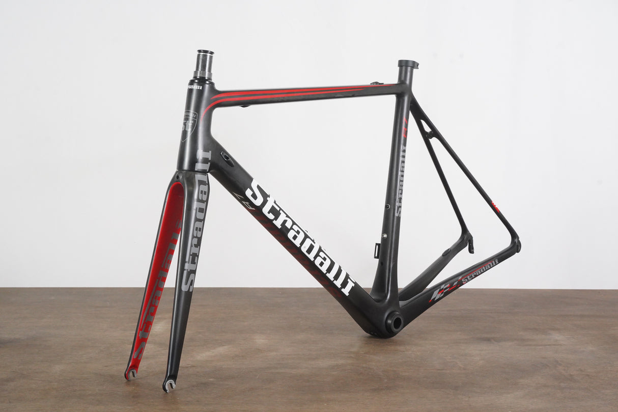 56cm Stradalli R7 Red Seven Carbon Rim Brake Frameset