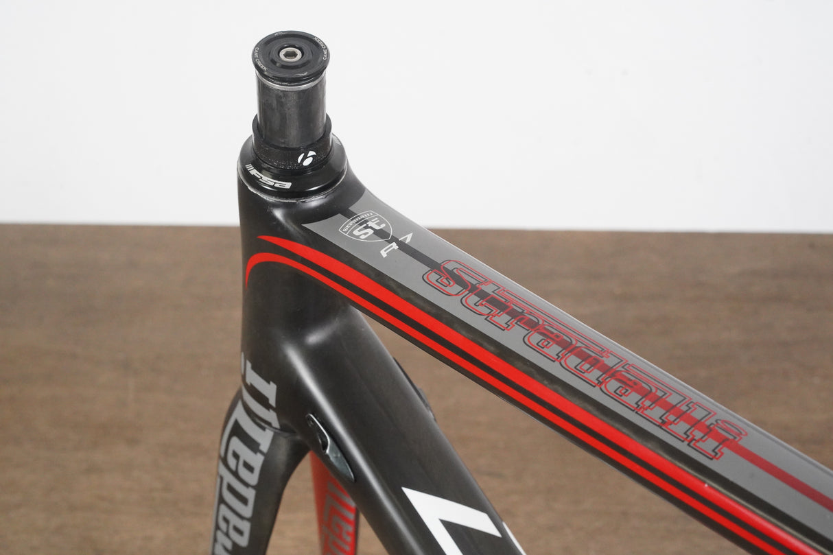 56cm Stradalli R7 Red Seven Carbon Rim Brake Frameset