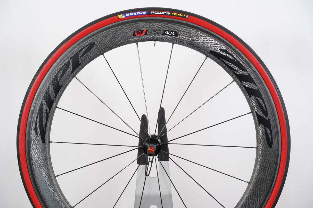 FRONT Zipp 404 Firecrest 77/177 Carbon Clincher Rim Brake Wheel