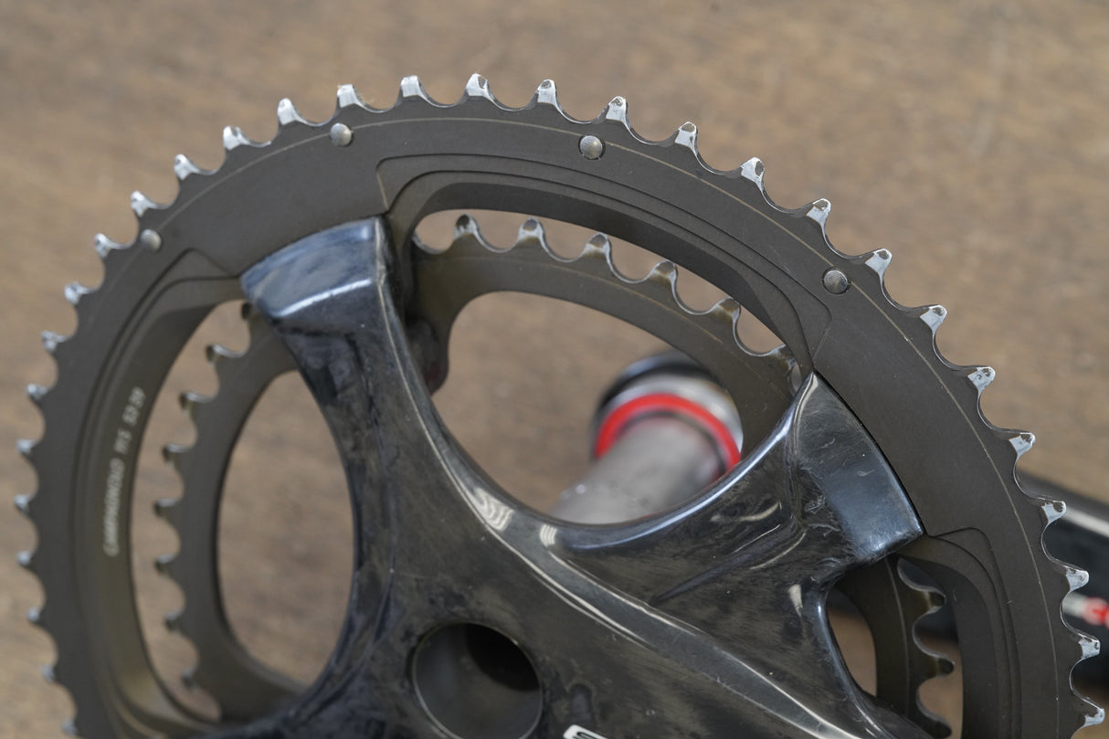 172.5mm 53/39T Campagnolo Super Record 11 Speed Carbon Crankset 625g