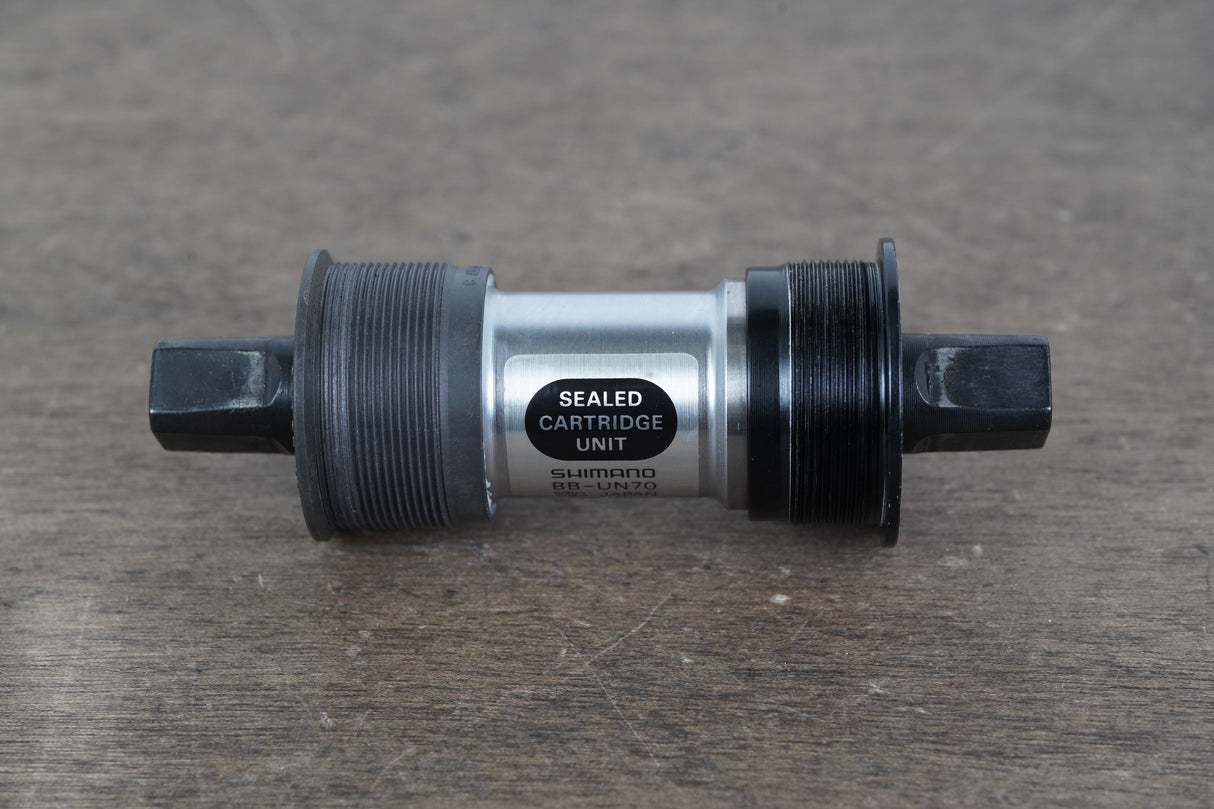 Shimano BB-UN70 114mm 68mm BSA Threaded Square Taper Bottom Bracket