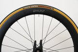 Hunt 50 Carbon Tubeless Clincher Disc Brake Wheelset SRAM XDR 12 Speed
