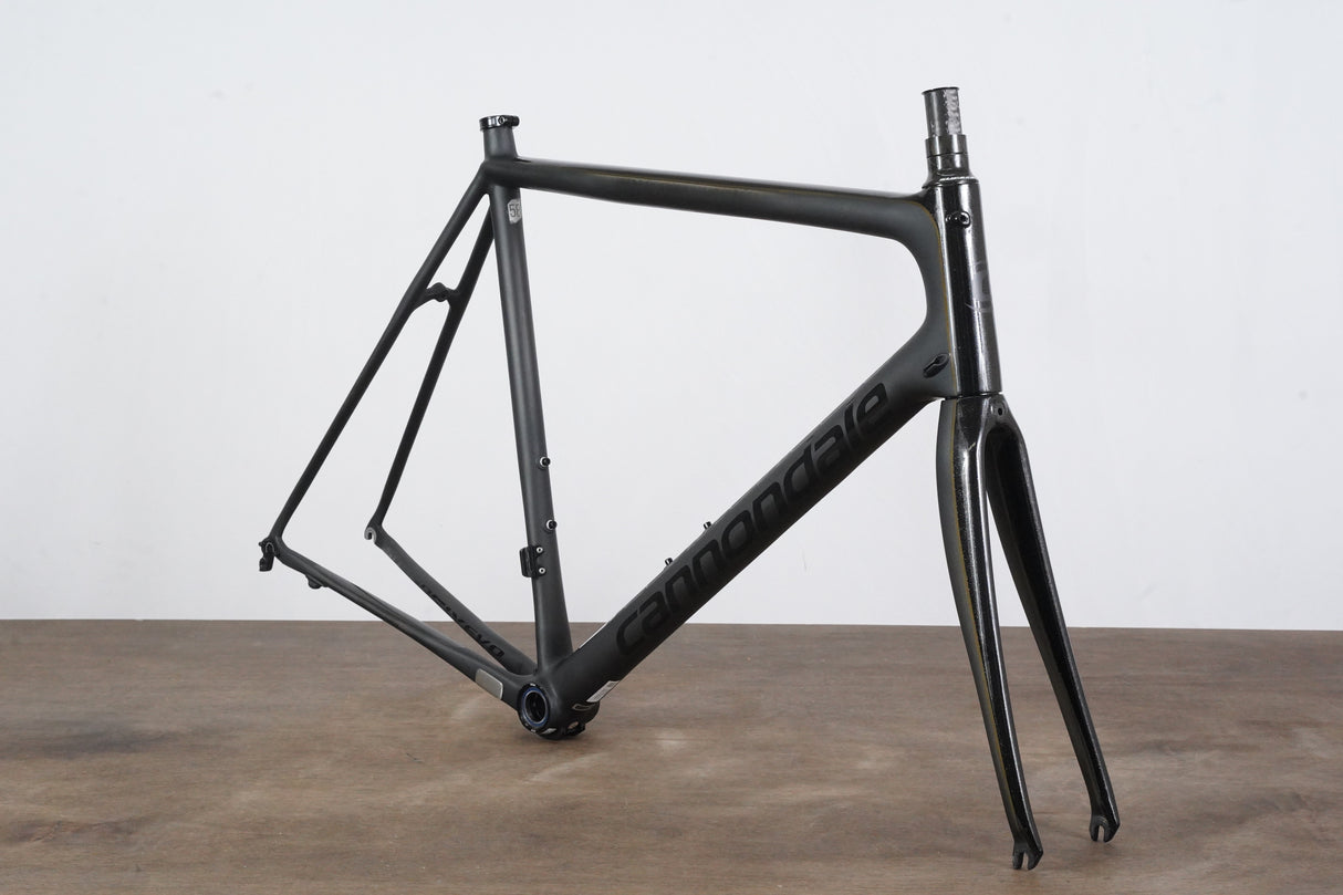 58cm Cannondale SuperSix EVO Black Inc. Carbon Rim Brake Frameset Super Six