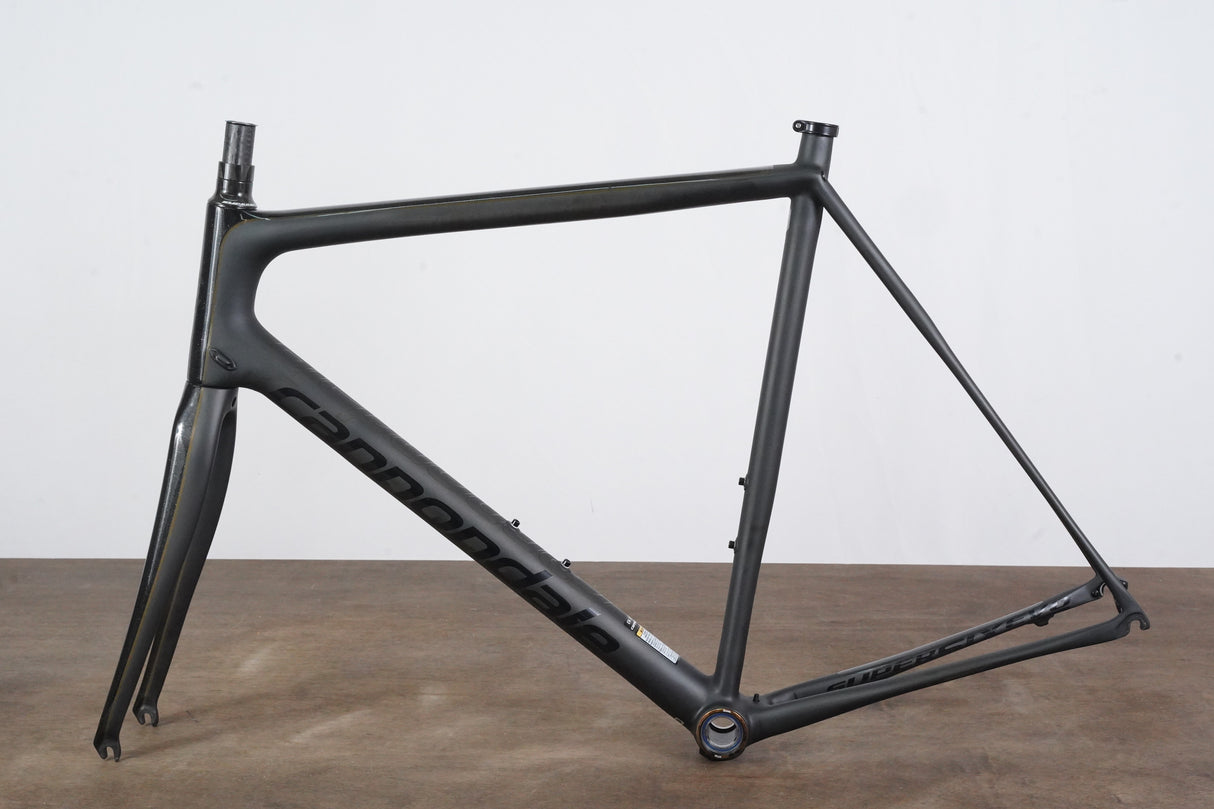 58cm Cannondale SuperSix EVO Black Inc. Carbon Rim Brake Frameset Super Six