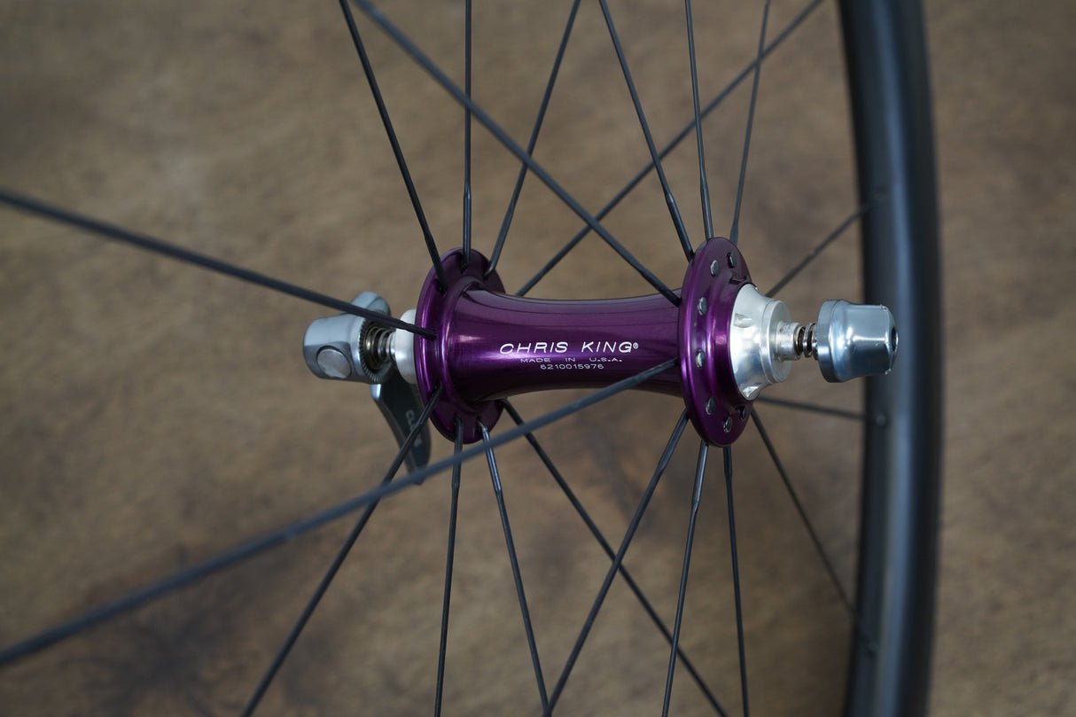 Chris King R45 Carbon Clincher Rim Brake Wheelset 11 Speed
