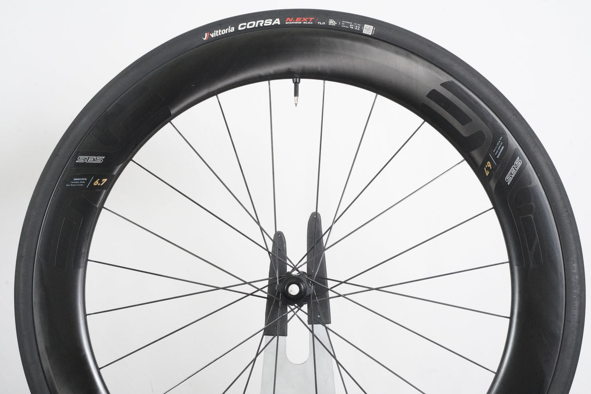 ENVE SES 6.7 Carbon Tubeless Clincher Disc Brake Wheelset SRAM XDR 12 Speed