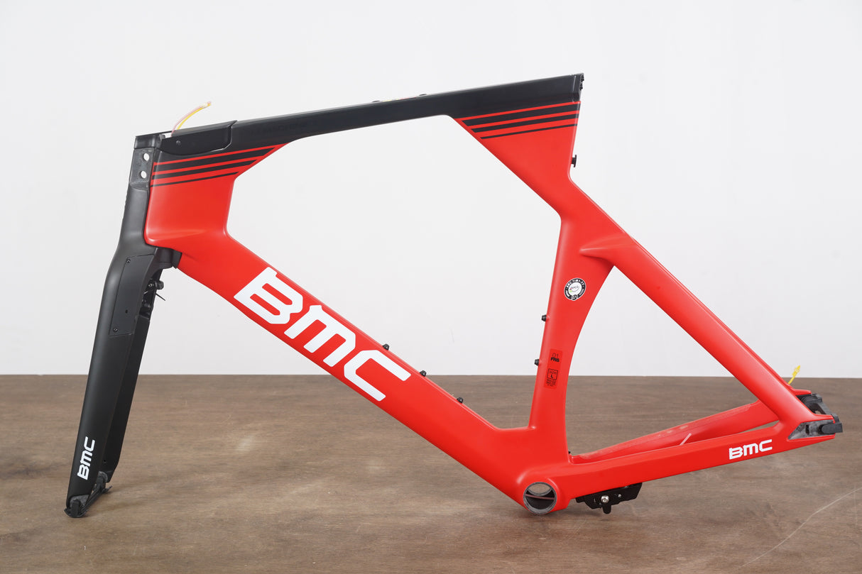 NEW 2019 L (Large) BMC Timemachine 01 FRS TM01 Rim FRS Frameset RED-BLK-GRY
