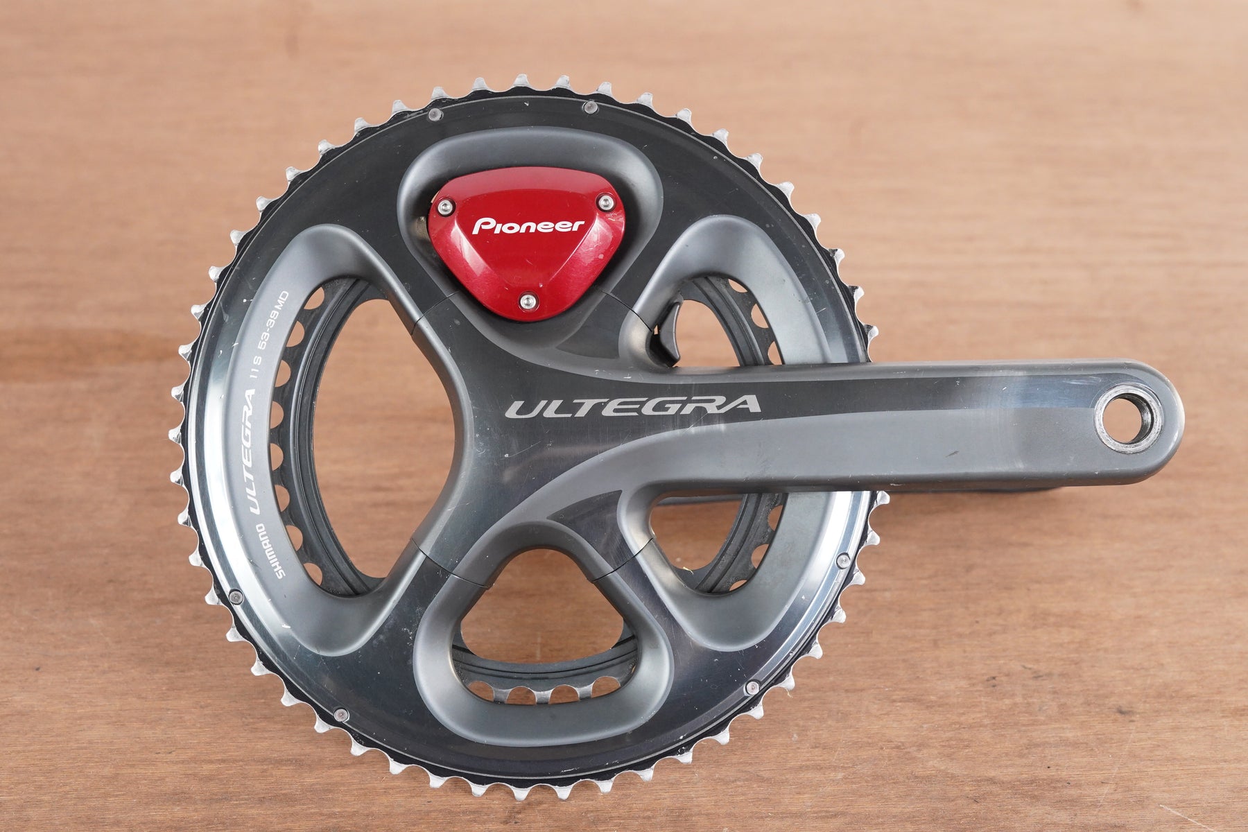 172.5mm 53/39T Shimano Ultegra FC-6800 Pioneer Dual Power Meter 11 Cra