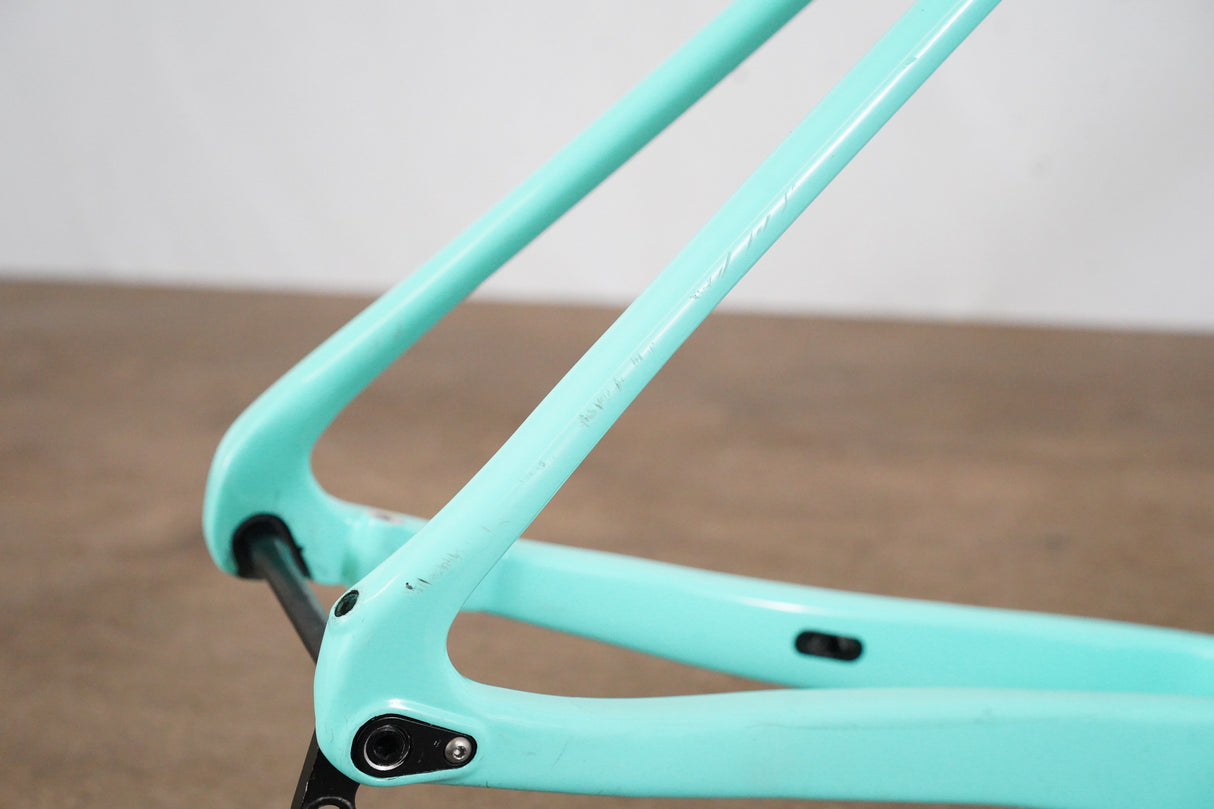 2021 50cm Bianchi Zolder Pro Carbon Disc Brake Gravel CX Frameset