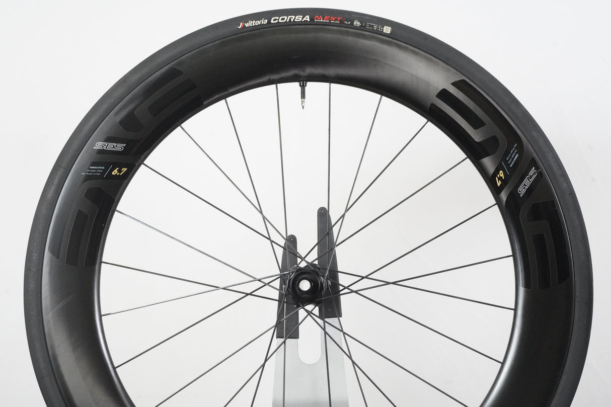 ENVE SES 6.7 Carbon Tubeless Clincher Disc Brake Wheelset SRAM XDR 12 Speed