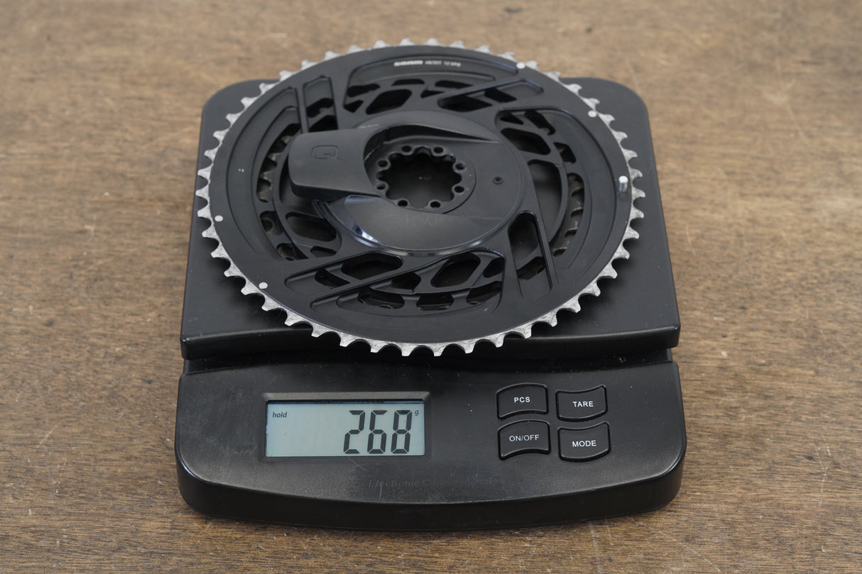 48/35T SRAM Force AXS D2 12 Speed Quarq Power Meter Chainrings + Spider 268g