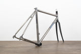 Vintage 52cm Basso Ritchey Titanium Rim Brake Road Frameset