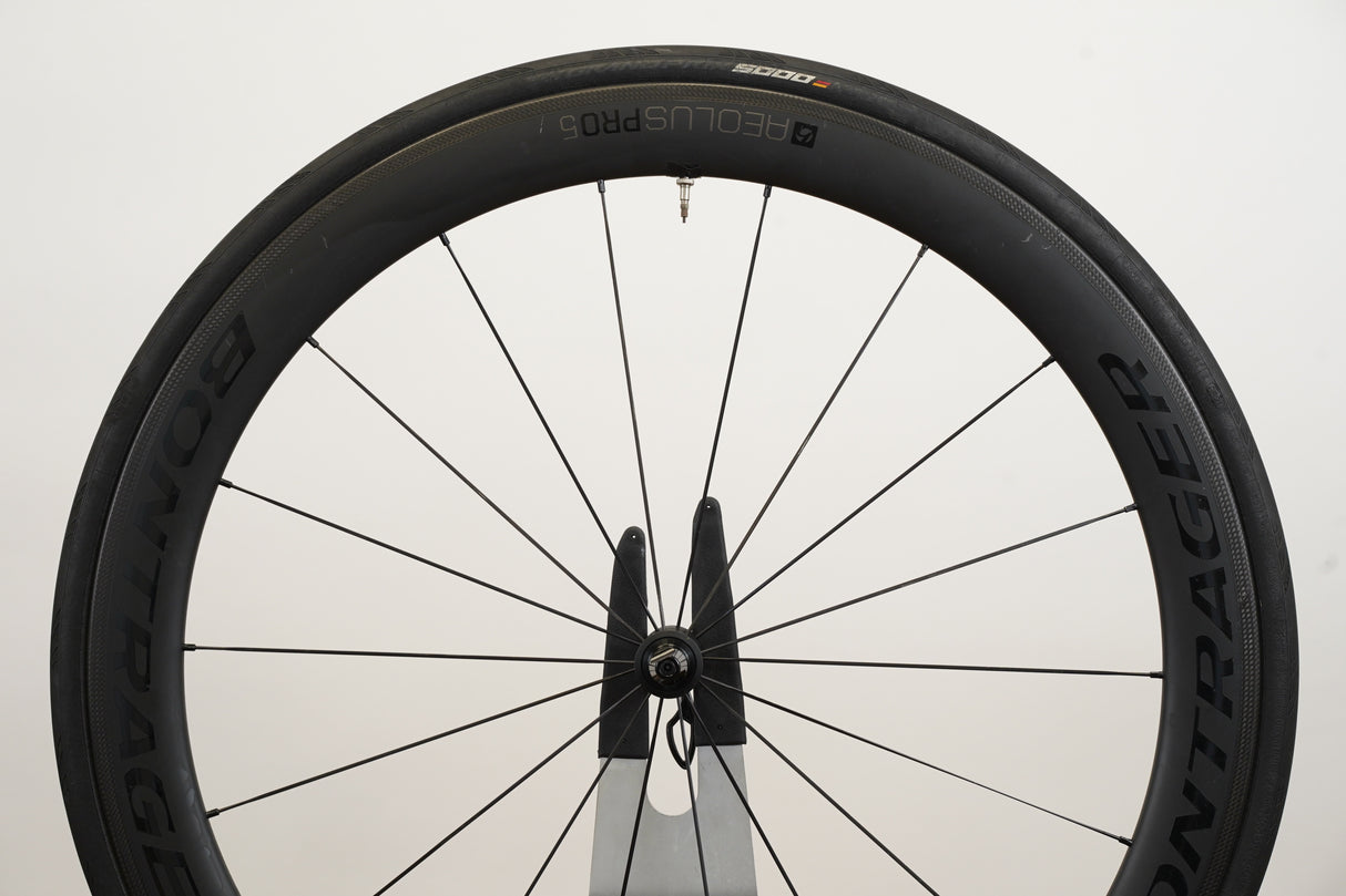 Bontrager Aeolus Pro 5 TLR Carbon Tubeless Clincher Rim Brake Wheelset 11 Speed
