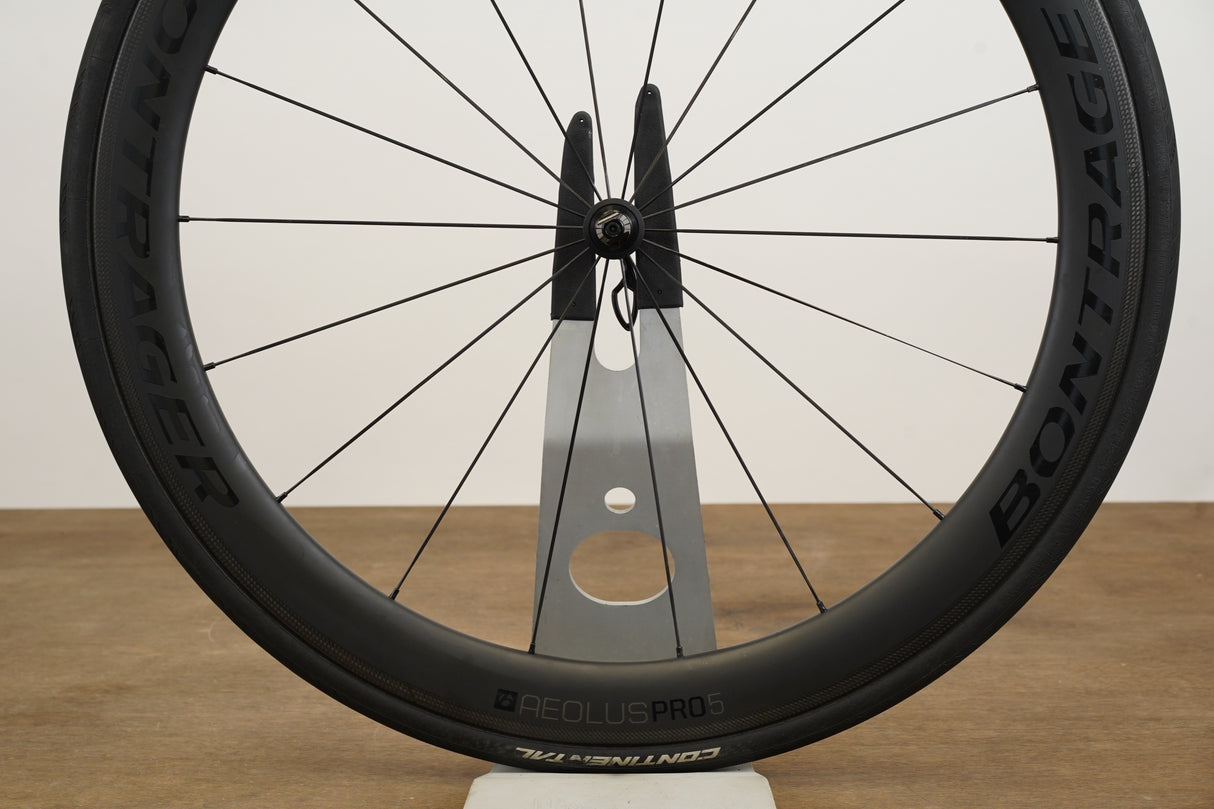 Bontrager Aeolus Pro 5 TLR Carbon Tubeless Clincher Rim Brake Wheelset 11 Speed