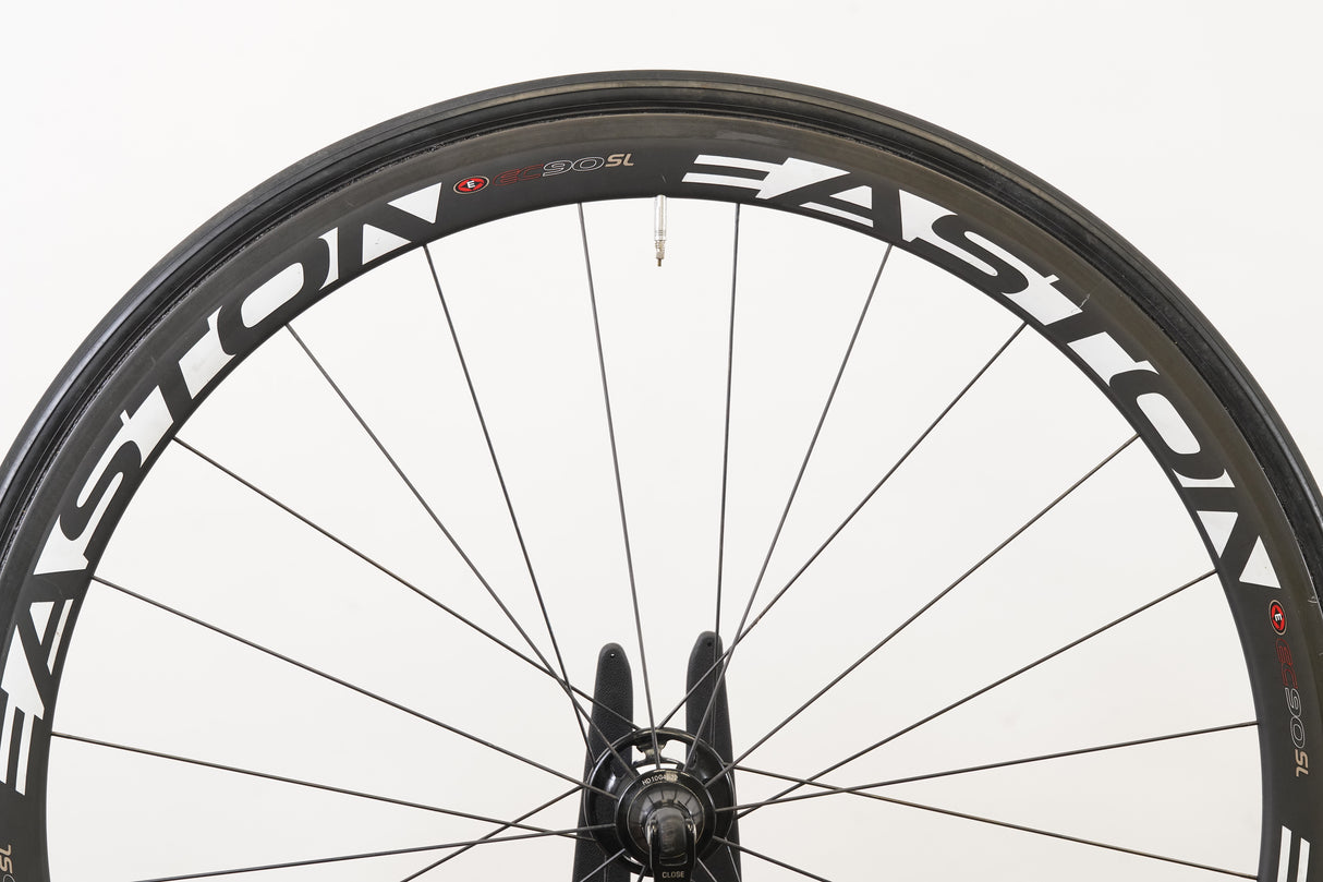 Easton EC90 SL Carbon Tubular Rim Brake Wheelset Shimano/SRAM 10 Speed EC 90
