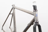Vintage 52cm Basso Ritchey Titanium Rim Brake Road Frameset