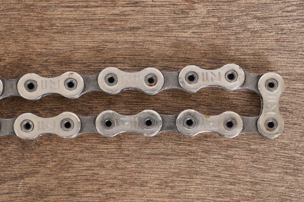 110L Campagnolo Record 11 Speed Road Chain >75% Life Remaining 110 Links