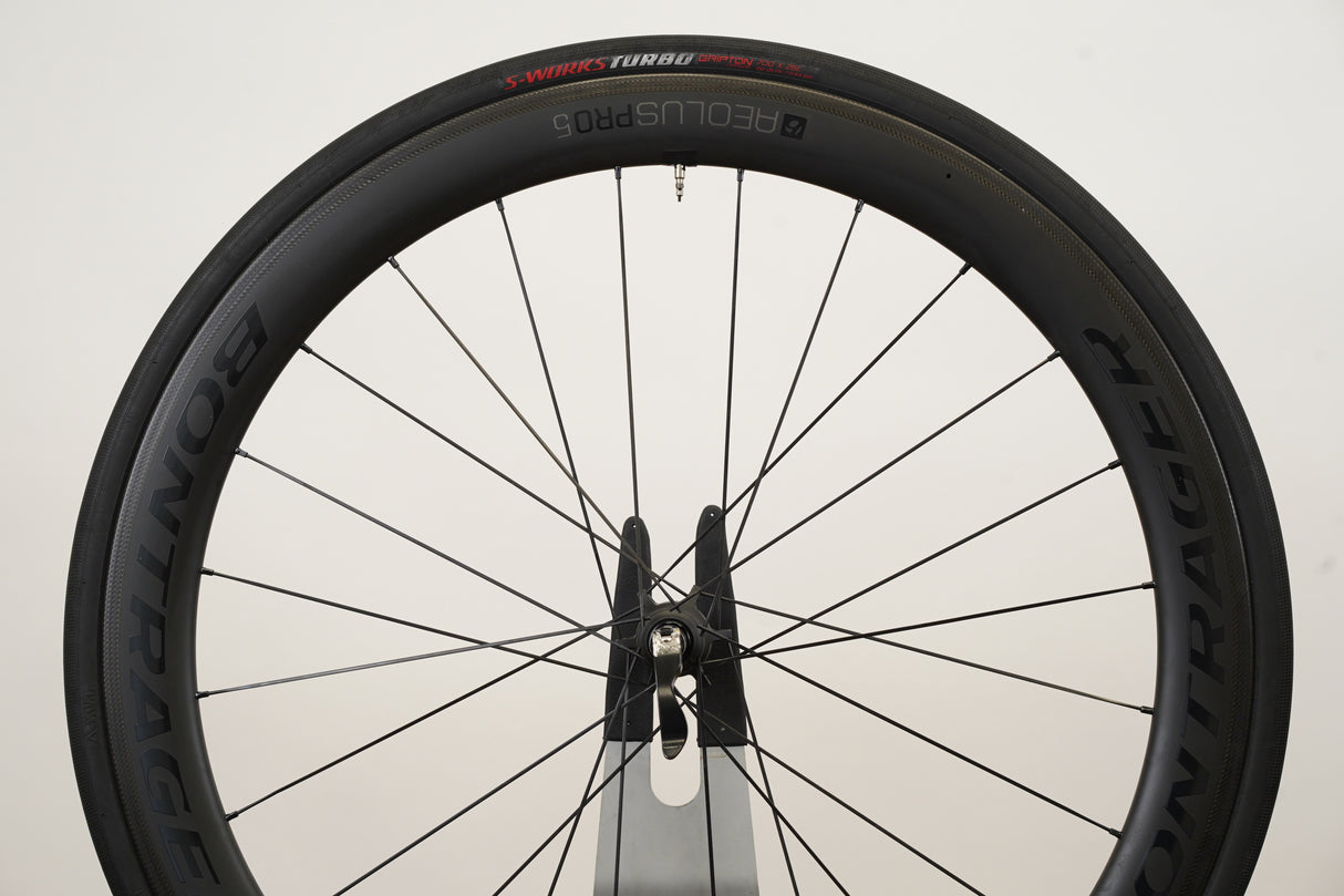 Bontrager Aeolus Pro 5 TLR Carbon Tubeless Clincher Rim Brake Wheelset 11 Speed