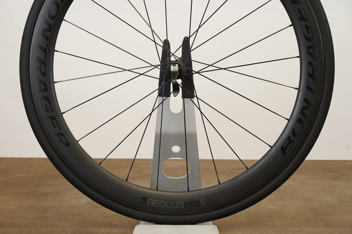 Bontrager Aeolus Pro 5 TLR Carbon Tubeless Clincher Rim Brake Wheelset 11 Speed