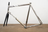 62cm Seven Alaris ENVE Titanium Rim Brake Road Frameset