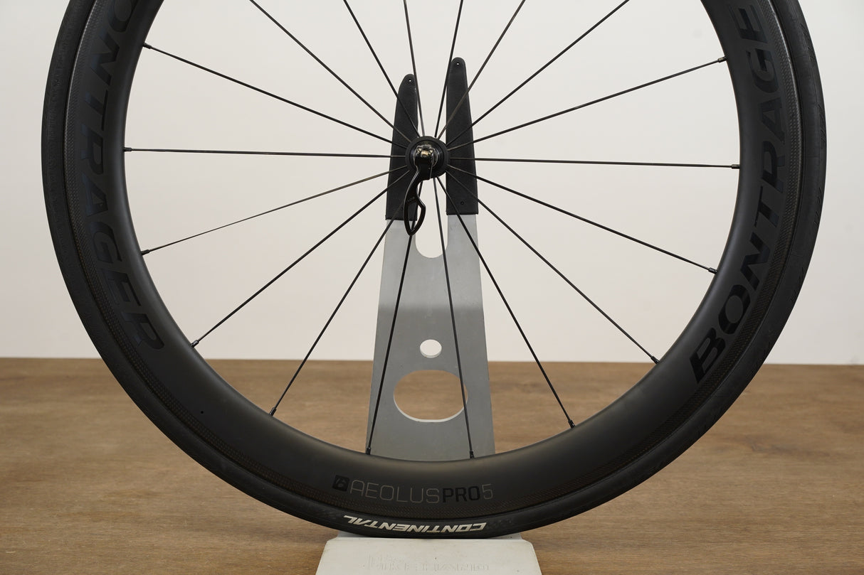 Bontrager Aeolus Pro 5 TLR Carbon Tubeless Clincher Rim Brake Wheelset 11 Speed