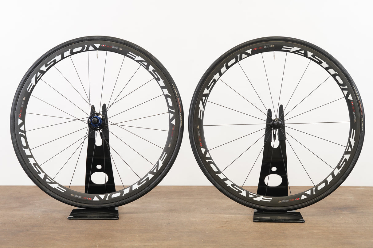 Easton EC90 SL Carbon Tubular Rim Brake Wheelset Shimano/SRAM 10 Speed EC 90