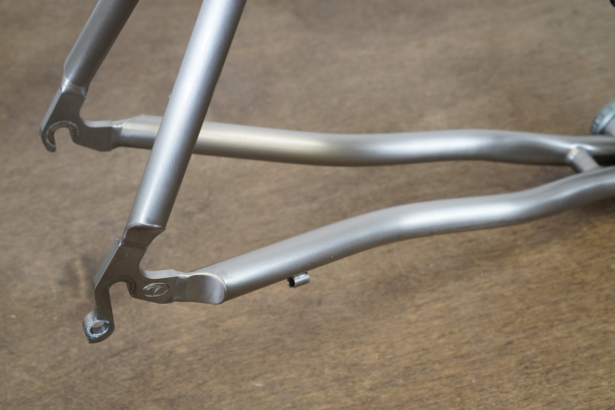 62cm Seven Alaris ENVE Titanium Rim Brake Road Frameset