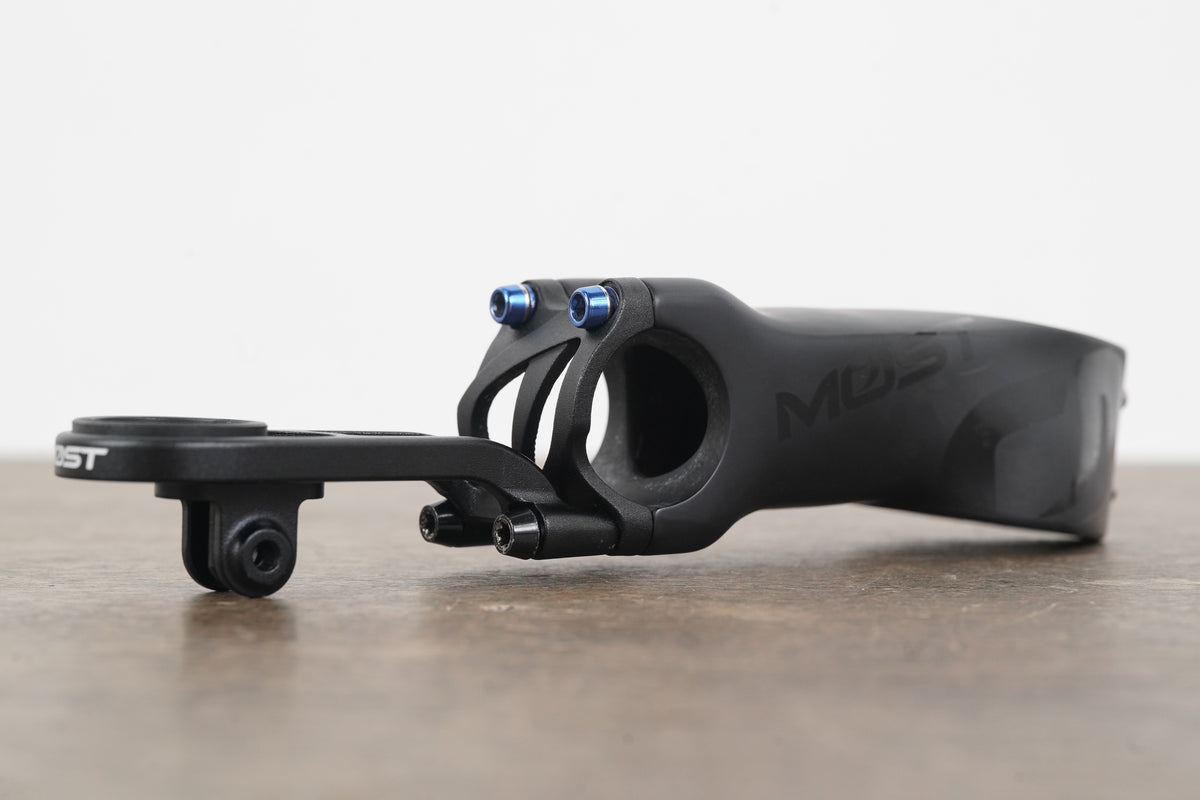 Pinarello Most Tiger TiCR 100mm ±8 Degree Carbon Stem + Mount 190g 1 1/8" 31.8mm