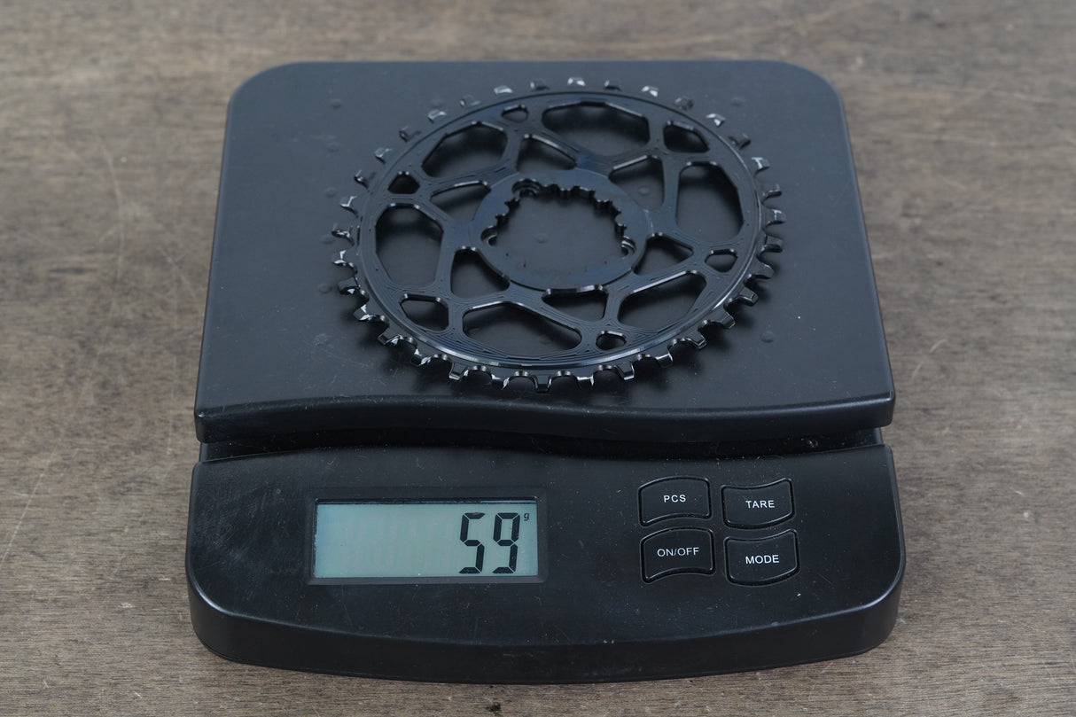 34T absoluteBLACK SRAM 3 Bolt 1x Oval 11 Speed Narrow Wide Gravel CX Chainring