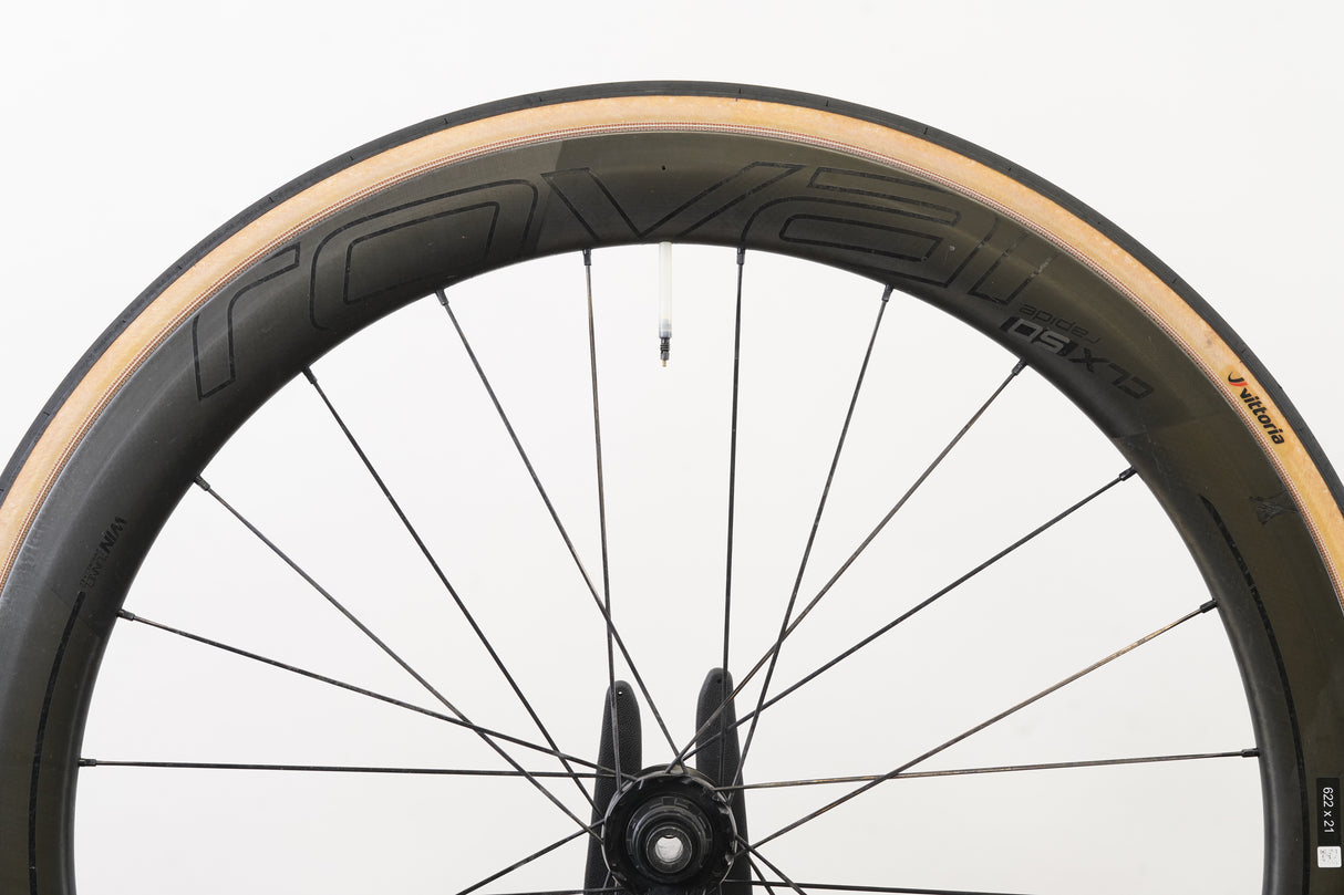 Roval CLX 50 Carbon Tubeless Clincher Disc Brake Wheelset SRAM XDR 12 Speed