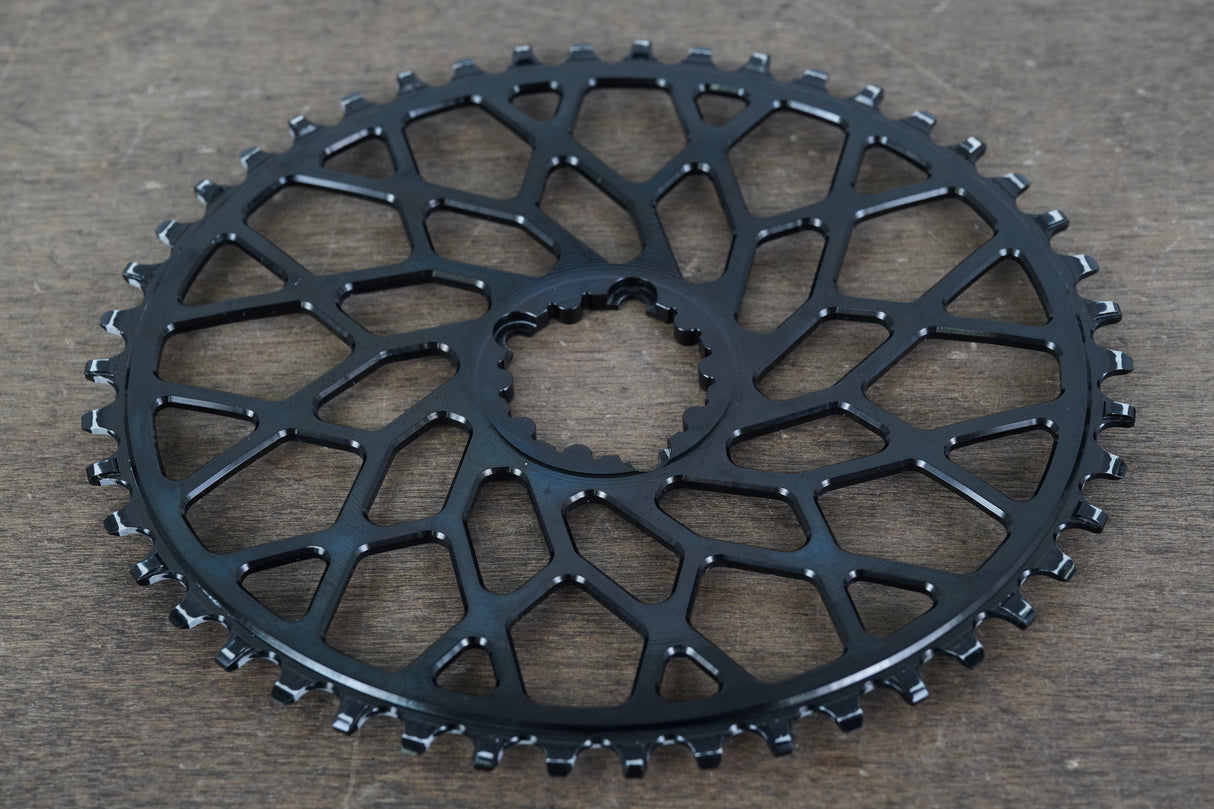 42T absoluteBLACK SRAM 3 Bolt 1x Oval 11 Speed Narrow Wide Gravel CX Chainring