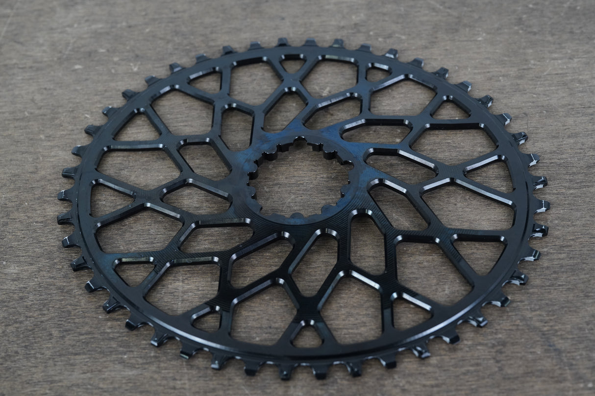 42T absoluteBLACK SRAM 3 Bolt 1x Oval 11 Speed Narrow Wide Gravel CX Chainring